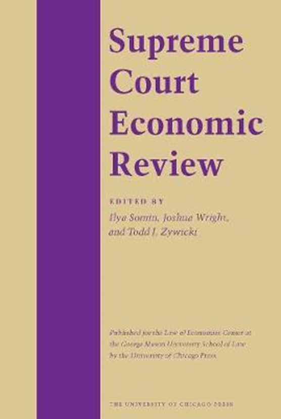 Supreme Court Economic Review, Volume 24