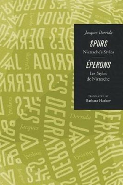 Spurs, Jacques (?cole Pratique des Hautes-?tudes en Sciences Sociales in Paris) Derrida - Paperback - 9780226503165