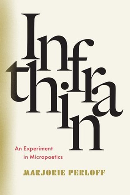 Infrathin, Marjorie Perloff - Ebook - 9780226712772