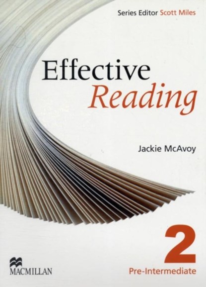 Effective Reading Pre Intermediate Student's Book, Jackie Mcavoy - Paperback - 9780230029156