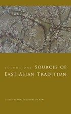Sources of East Asian Tradition | Wm. Theodore De Bary | 