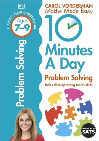10 Minutes A Day Problem Solving, Ages 7-9 (Key Stage 2), Carol Vorderman - Paperback - 9780241183861