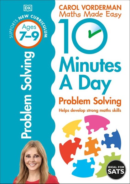 10 Minutes A Day Problem Solving, Ages 7-9 (Key Stage 2), Carol Vorderman - Paperback - 9780241183861