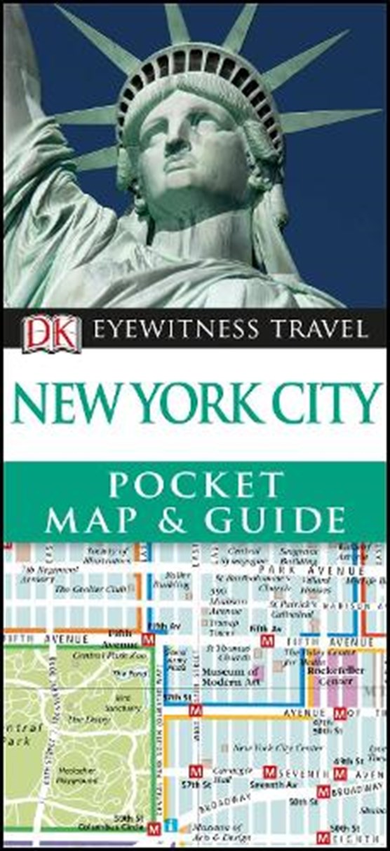 DK Eyewitness New York City Pocket Map and Guide