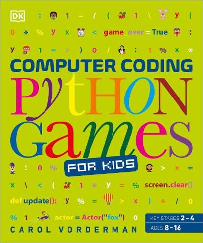 Computer Coding Python Games for Kids, Carol Vorderman - Paperback - 9780241317792