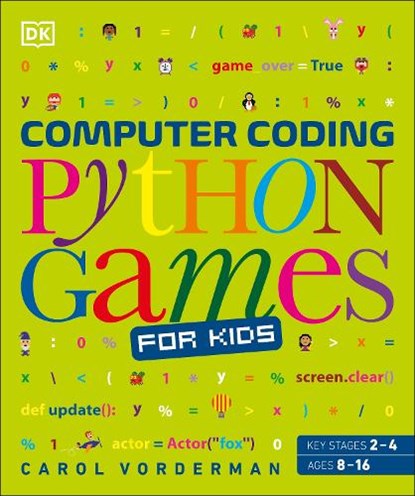 Computer Coding Python Games for Kids, Carol Vorderman - Paperback - 9780241317792