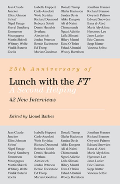 Lunch with the FT, Lionel Barber - Gebonden Gebonden - 9780241400685