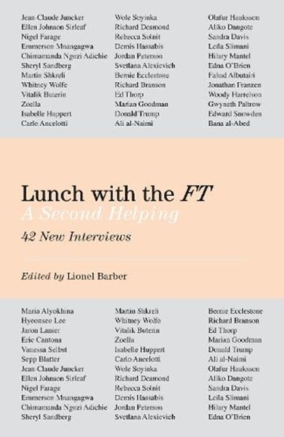 Lunch with the FT, Lionel Barber - Gebonden Gebonden - 9780241400685