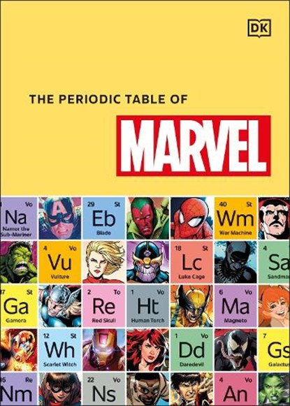 The Periodic Table of Marvel, Melanie Scott - Gebonden Gebonden - 9780241500835