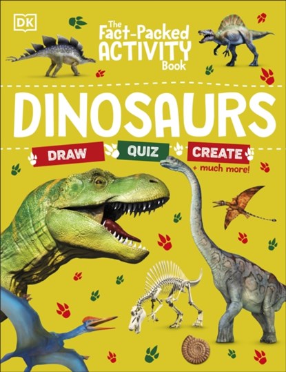 The Fact-Packed Activity Book: Dinosaurs, DK - Paperback - 9780241538418