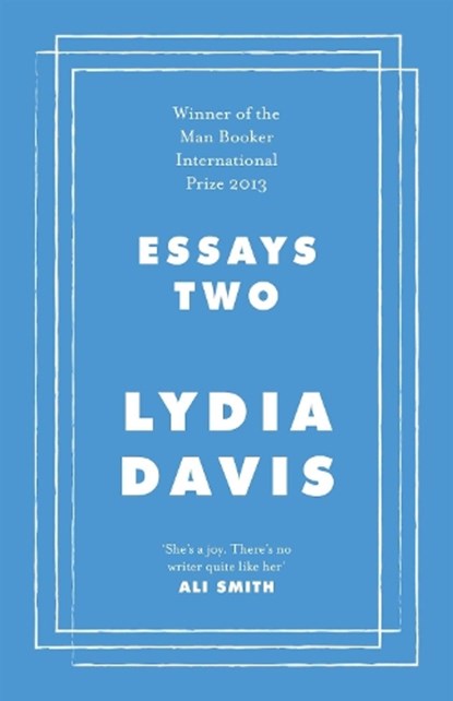 Essays Two, Lydia Davis - Gebonden - 9780241554654