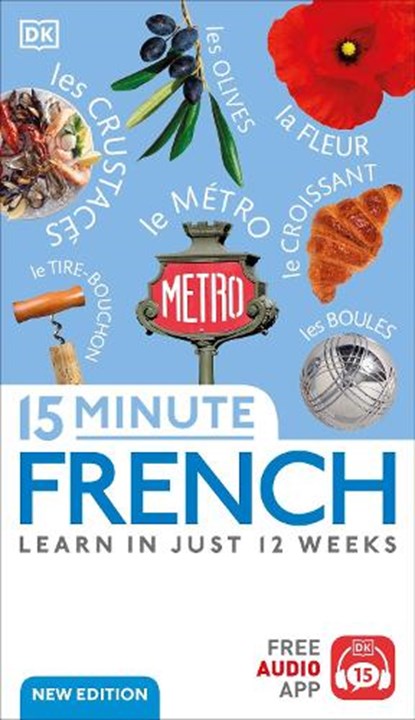 15 Minute French, DK - Paperback - 9780241601310