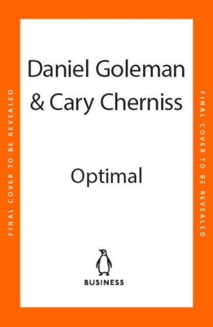 Optimal, Daniel Goleman ; Cary Cherniss - Gebonden - 9780241609071