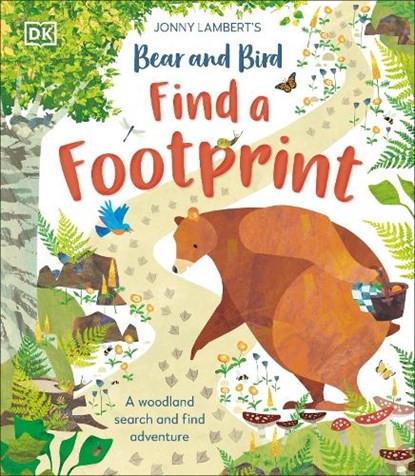 Jonny Lambert’s Bear and Bird: Find a Footprint, Jonny Lambert - Gebonden - 9780241634400