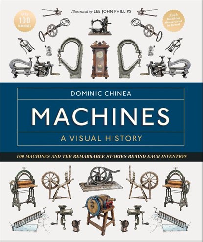 Machines A Visual History, Dominic Chinea - Gebonden - 9780241645543