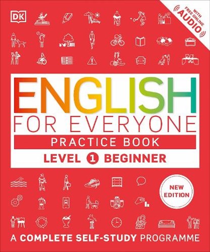 English for Everyone Practice Book Level 1 Beginner, DK - Paperback - 9780241656716