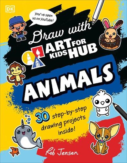 Draw with Art for Kids Hub Animals, Art For Kids Hub ; Rob Jensen - Paperback - 9780241662793