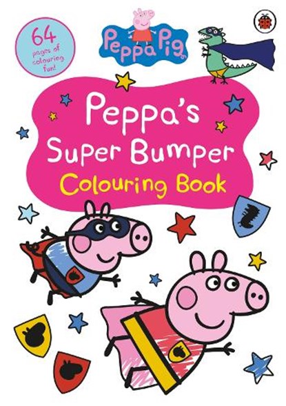 Peppa Pig: Peppa’s Super Bumper Colouring Book, Peppa Pig - Paperback - 9780241721797