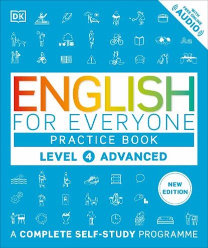 English for Everyone Practice Book Level 4 Advanced, DK - Paperback - 9780241734803