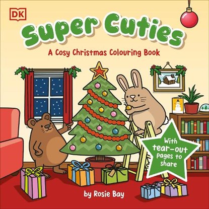 Super Cuties A Cosy Christmas Colouring Book, Rosie Bay - Paperback - 9780241775820