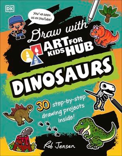 Draw with Art for Kids Hub Dinosaurs, Art For Kids Hub ; Rob Jensen - Ebook - 9780241792872