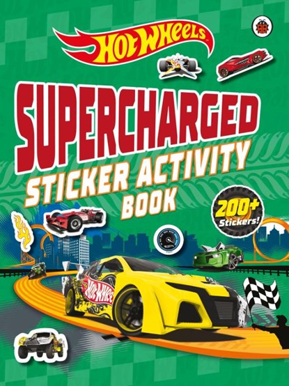 Hot Wheels: Supercharged Sticker Activity Book, Hot Wheels - Paperback - 9780241804162