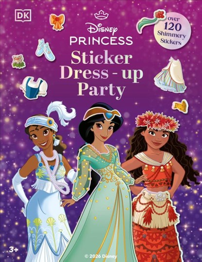 Disney Princess Sticker Dress-up Party, DK - Paperback - 9780241814574