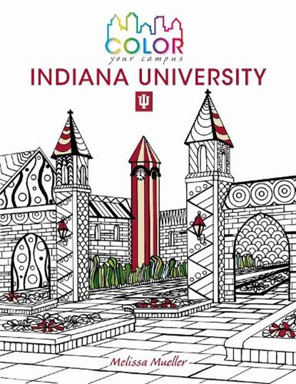 Color Your Campus-Indiana University,  - Paperback - 9780253024121