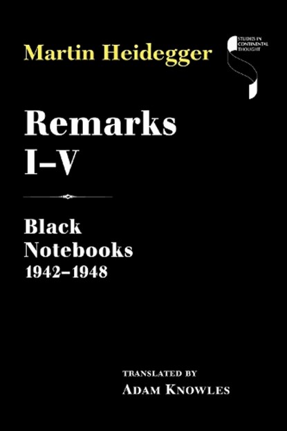 Remarks I–V, Martin Heidegger - Gebonden - 9780253073464