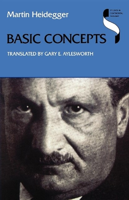 Basic Concepts, Martin Heidegger - Paperback - 9780253212153