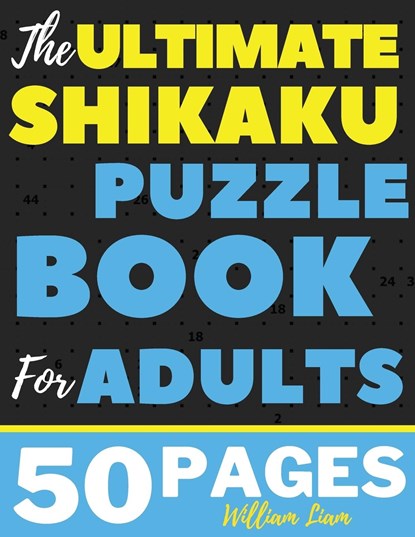 Large Print 20*20 Shikaku Puzzle Book For Adults Brain Game For Relaxation, William Liam - Paperback - 9780255194150