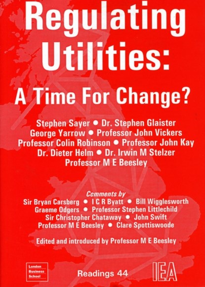 Regulating Utilities, Michael E. Beesley - Paperback - 9780255363815