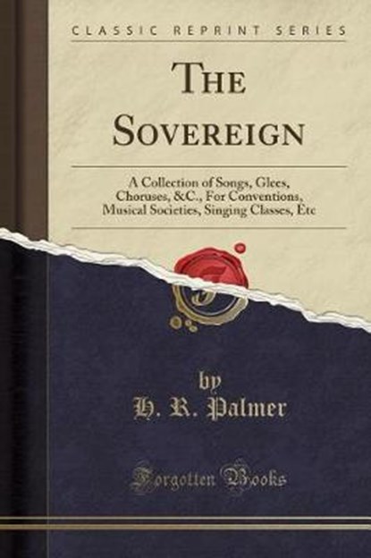 Palmer, H: Sovereign, PALMER,  H. R. - Paperback - 9780259805779