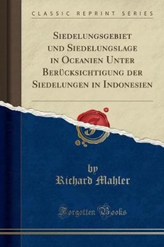 Mahler, R: Siedelungsgebiet und Siedelungslage in Oceanien U
