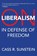 On Liberalism, Cass R. Sunstein - Paperback - 9780262057318