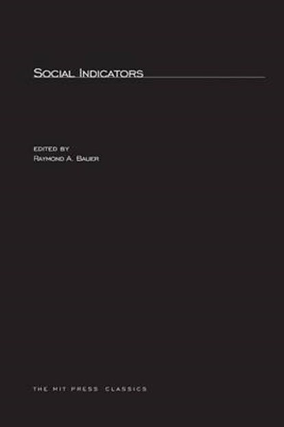 Social Indicators, niet bekend - Paperback - 9780262520072