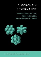 Blockchain Governance - Primavera De Filippi ; Wessel Reijers - 9780262549059