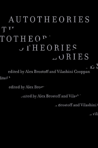 Autotheories, Alex Brostoff ; Vilashini Cooppan - Paperback - 9780262552295