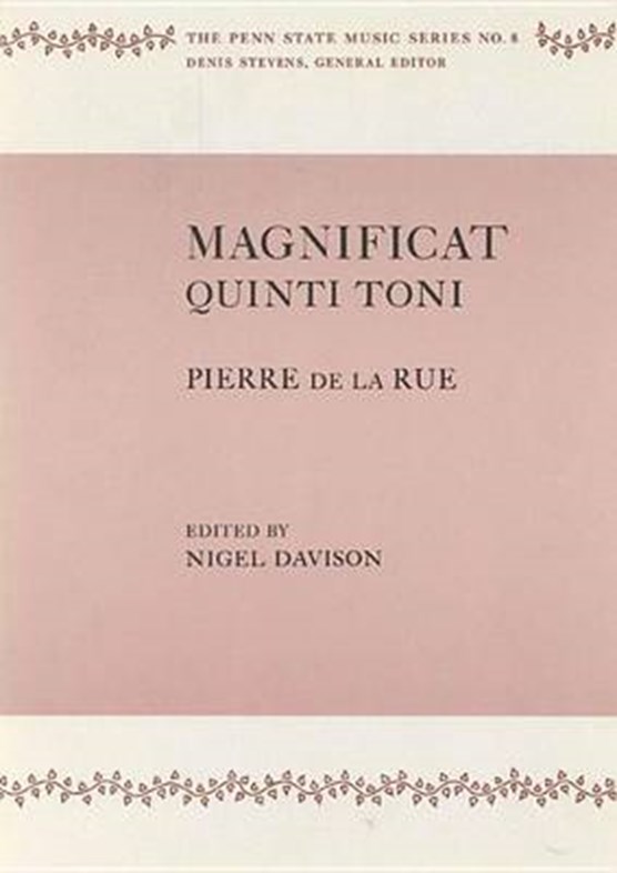 Magnificat Quinti Toni by Pierre de La Rue