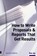 How to Write Proposals & Reports That Get Results, Ros Jay - Paperback - 9780273644972