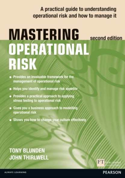 Mastering Operational Risk, Tony Blunden ; John Thirlwell - Paperback - 9780273778745