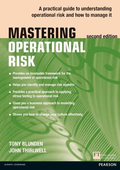 Mastering Operational Risk, Tony Blunden ; John Thirlwell - Paperback - 9780273778745