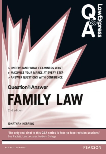 Law Express Question and Answer: Family Law, Jonathan Herring - Paperback - 9780273783633