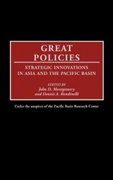 Great Policies - John D. Montgomery ; Dennis A. Rondinelli - 9780275950507