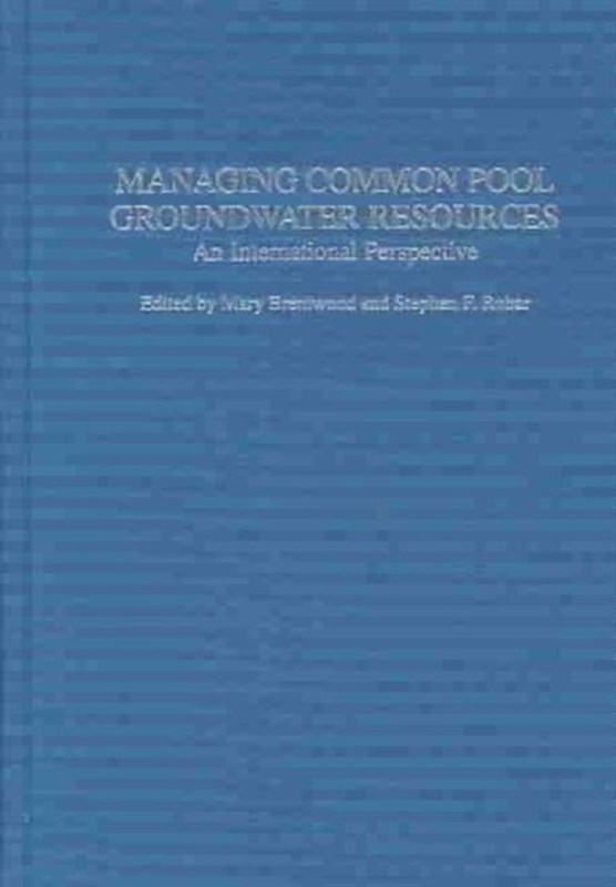 Managing Common Pool Groundwater Resources