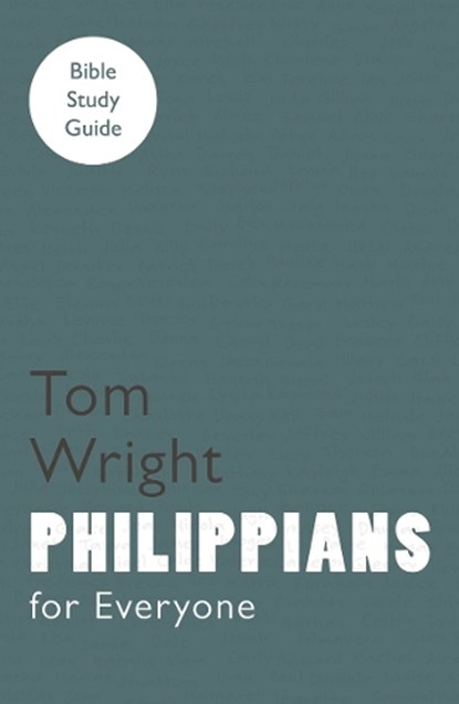 For Everyone Bible Study Guide: Philippians, Tom Wright - Paperback - 9780281062263