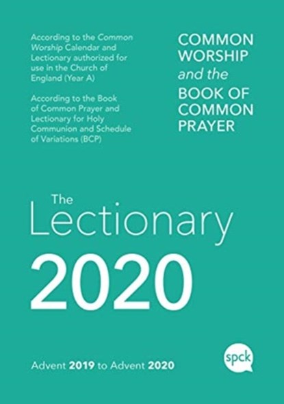 Common Worship Lectionary 2020, Spck - Paperback - 9780281080991