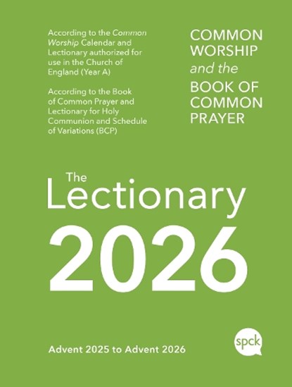 Common Worship Lectionary 2026, SPCK - Paperback - 9780281091171