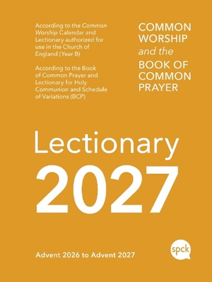 Common Worship Lectionary spiral-bound 2027, SPCK - Paperback - 9780281092055