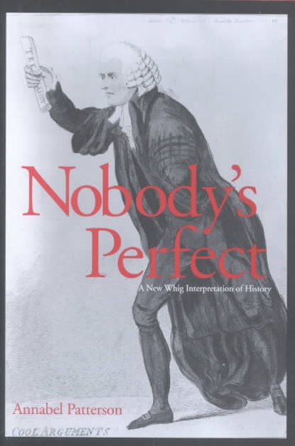 Nobody's Perfect, Annabel Patterson - Gebonden - 9780300092882